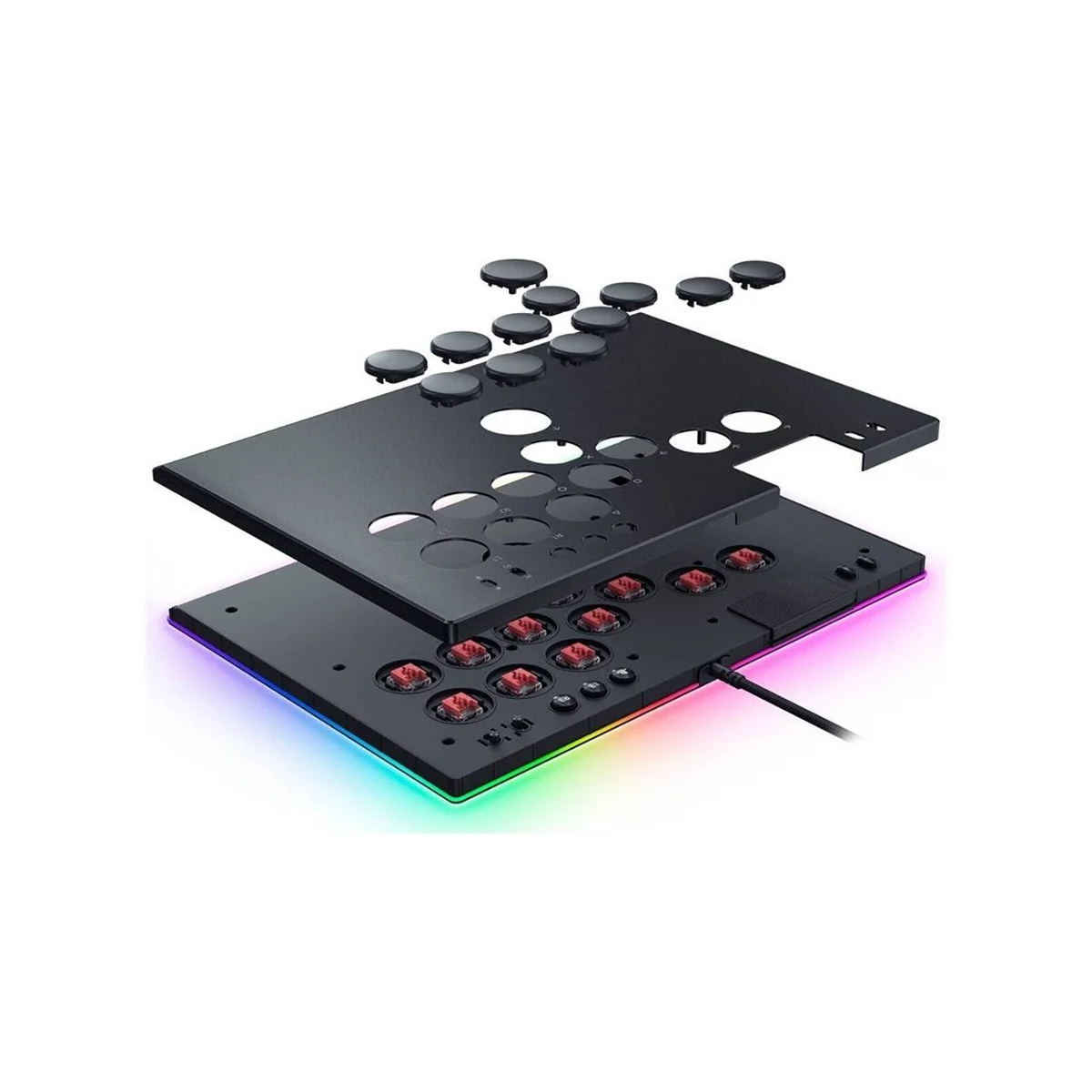 Razer Kitsune All-Button Optical Arcade Controller - Black (Quad Movement, Optical Switches, Slim Form) - RZ06-05020100-R3G1 view 4