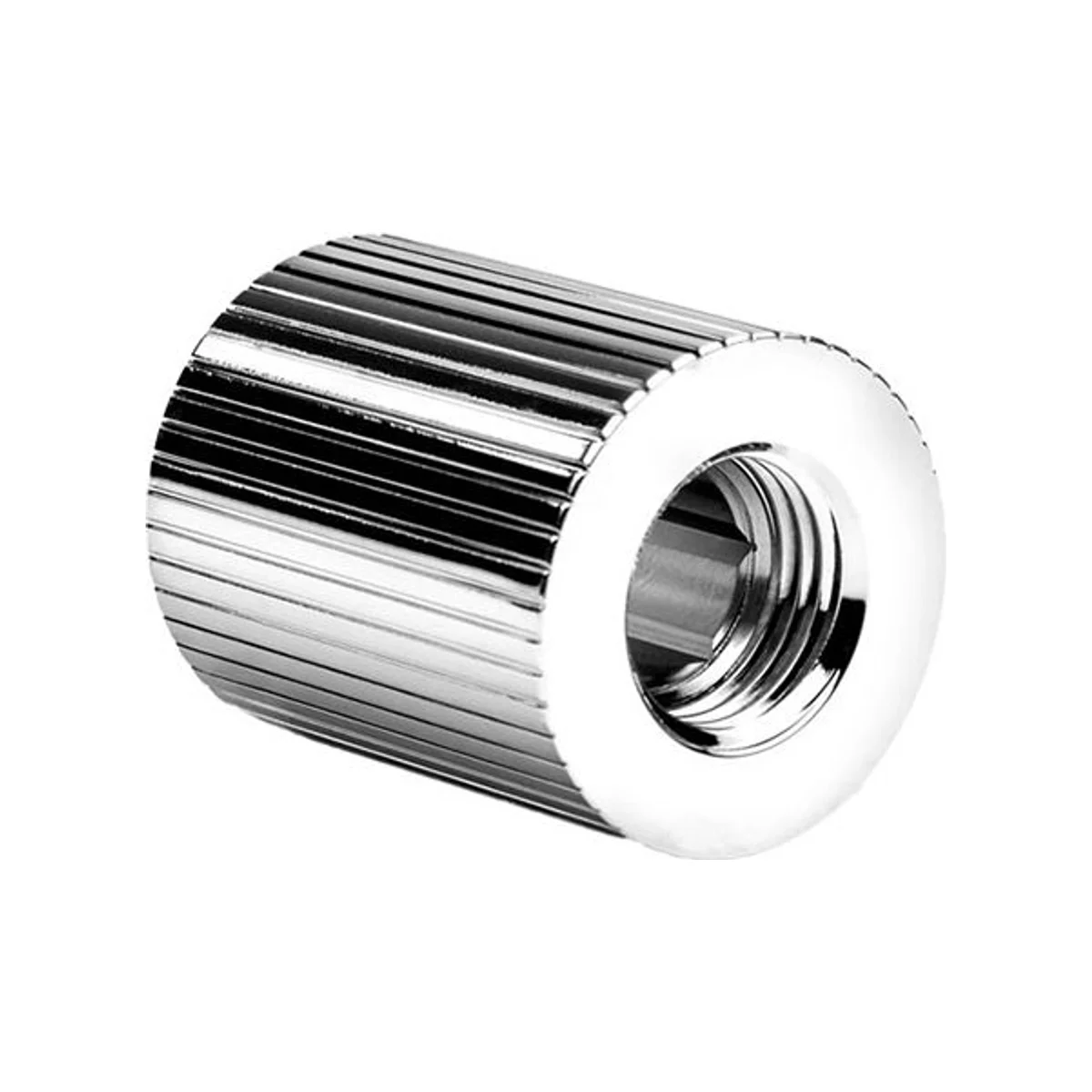EKWB EK-Quantum Torque 28mm Static Male/Female Nickel Extender (Nickel, G1/4", 28mm Height) - 3831109825495 view 2
