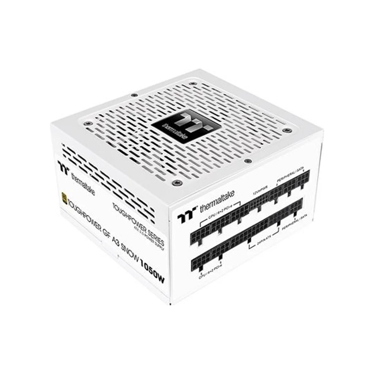 Thermaltake Toughpower GF A3 Snow 1050W ATX 80 PLUS Gold Power Supply - White - PS-TPD-1050FNFAGK-N