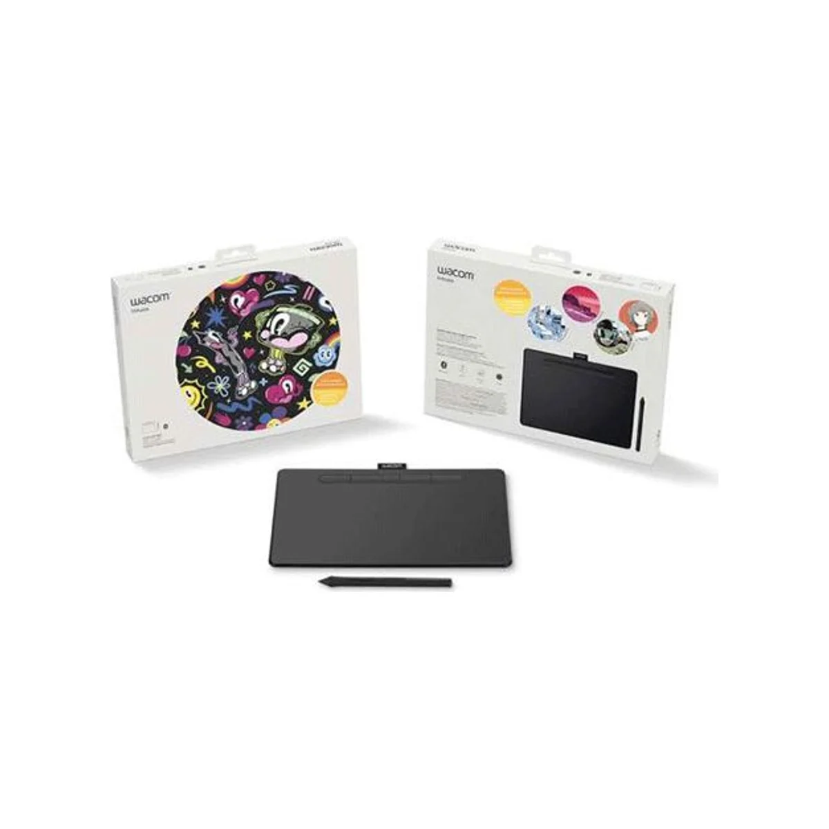 WACOM INTUOS Medium Bluetooth Creative Pen Graphics Tablet (Bluetooth Classic, 4K Pressure Sensitive Pen) - CTL-6100WLK-N view 2