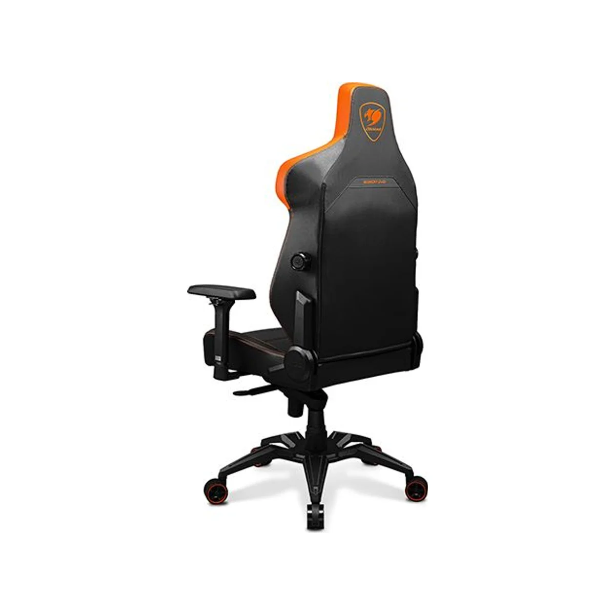 COUGAR ARMOR EVO PVC Leather Gaming Chair - Black/Orange (4D Armrest, Lumbar Support, Memory Foam) - 3MEVOORB.0001 view 3