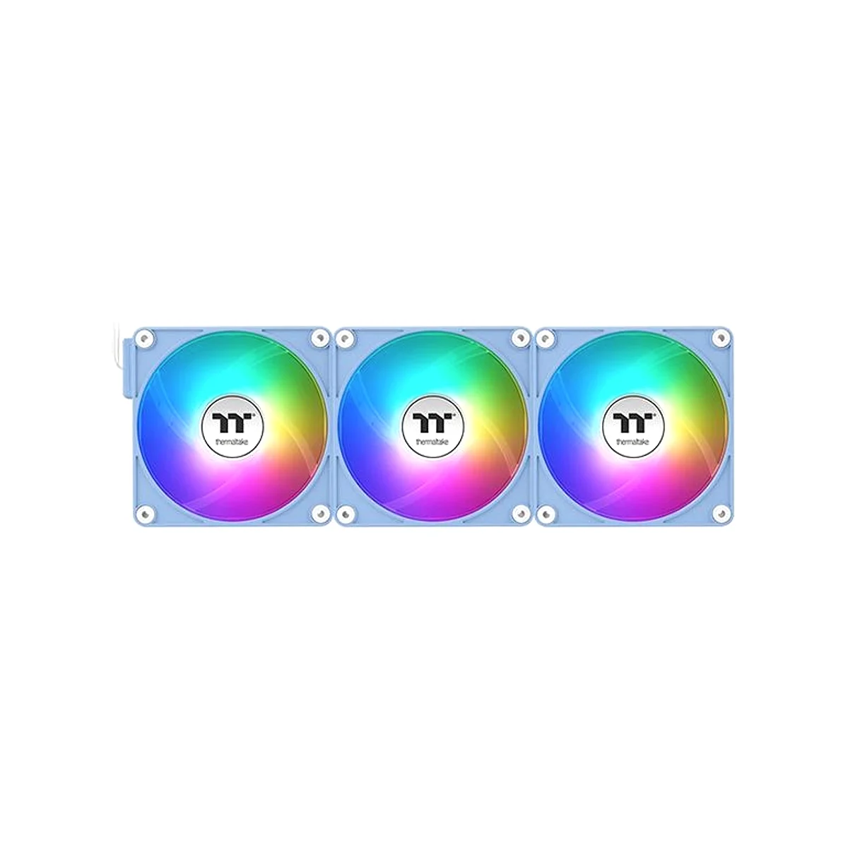 Thermaltake CT120 EX ARGB Sync 120mm 3-Fan Pack Cooling Fan - Blue - CL-F196-PL12BU-A