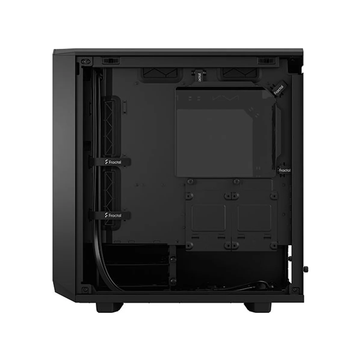 Fractal Meshify 2 Mini Black TG Dark Tint Micro ATX Mid Tower Case (mATX, Dark Tint Glass, High Airflow) - FD-C-MES2M-01 view 18