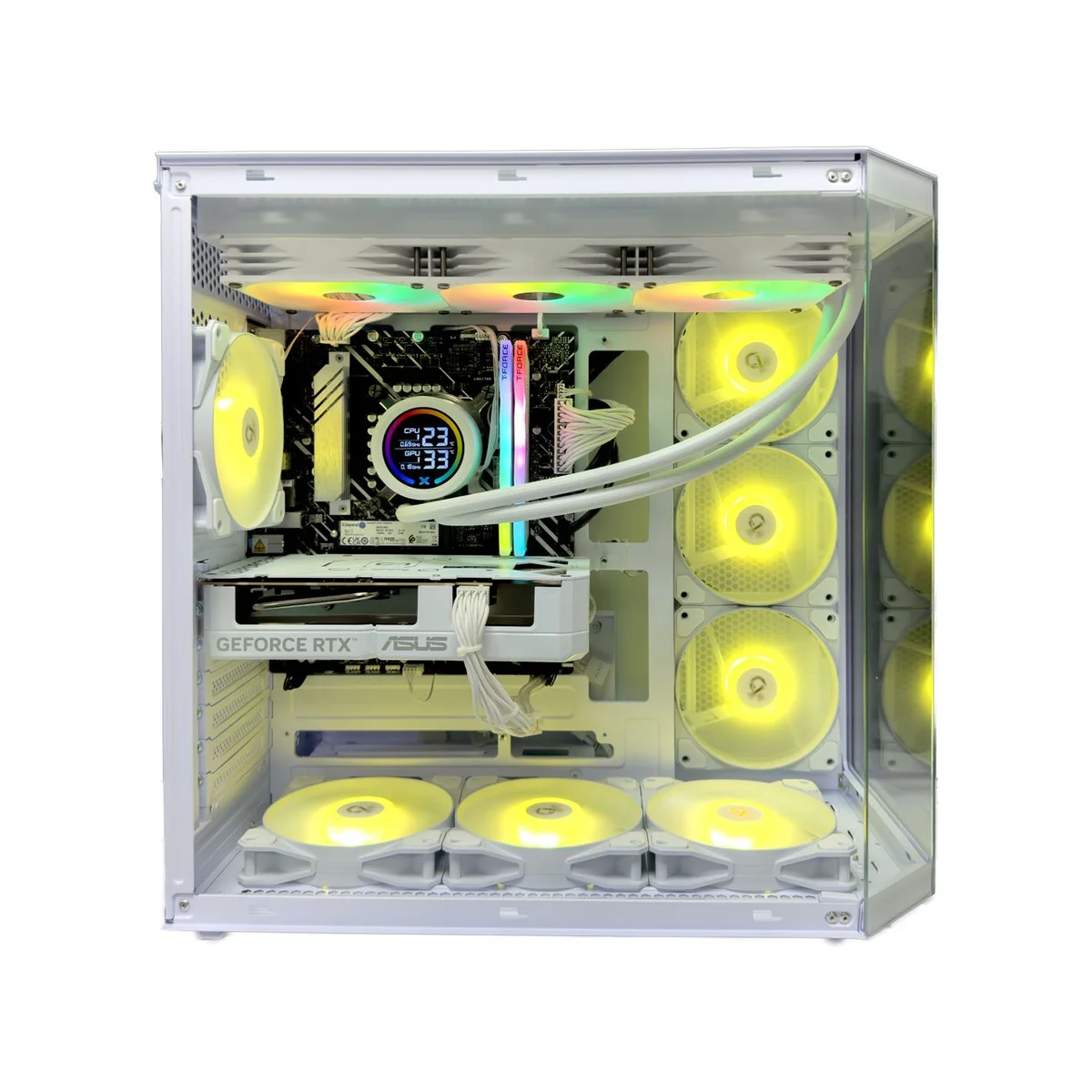 Gaming PC Yuki Core i5-14400F, 32GB DDR5 RAM, RTX 5060 Ti 8GB GPU - Gaming_PC_Yuki view 3