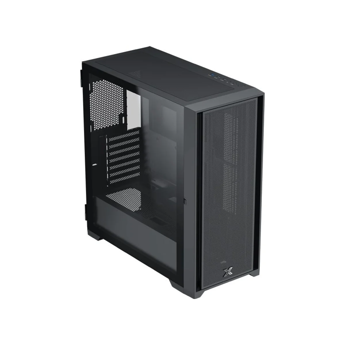 Xigmatek Master X II Airflow E-ATX Gaming Case - Black - EN44212 view 2