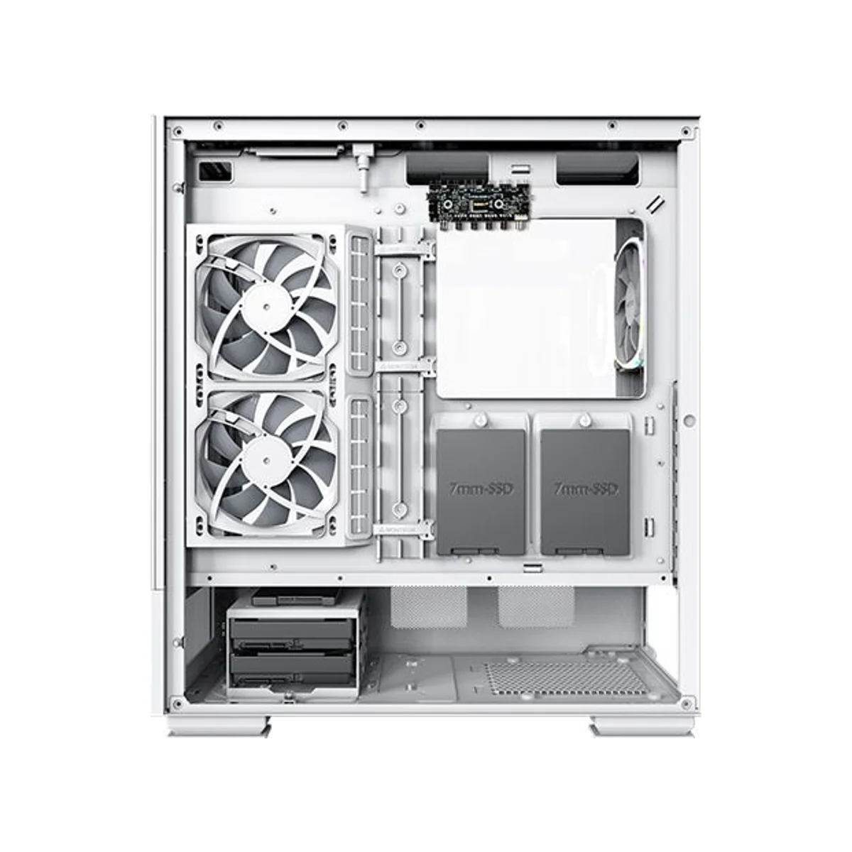 Montech Sky Two Airflow Mid-Tower Gaming Case - White - M-SKY-TWO-W view 6