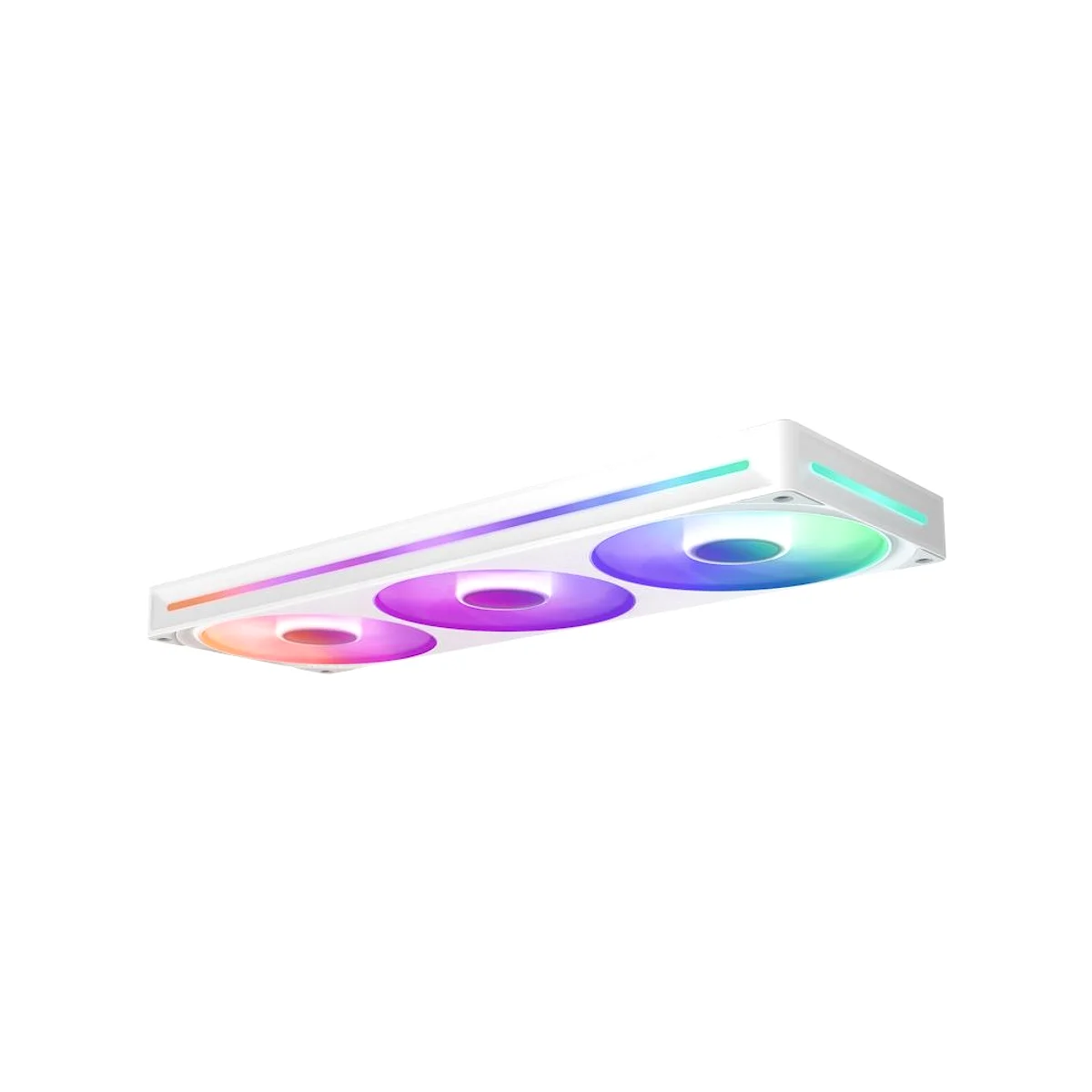 NZXT F360 RGB Core 360mm RGB Computer Case Fan - White - RF-U36HF-W1 view 4