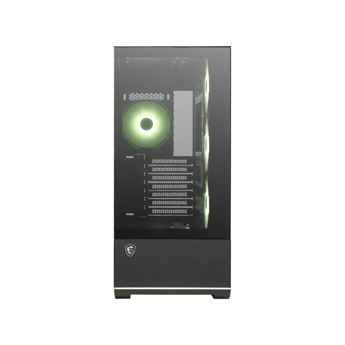 MSI MAG PANO 110R PZ ARGB Mid-Tower Gaming Case - Black - 306-7G28R21-JA4 view 3