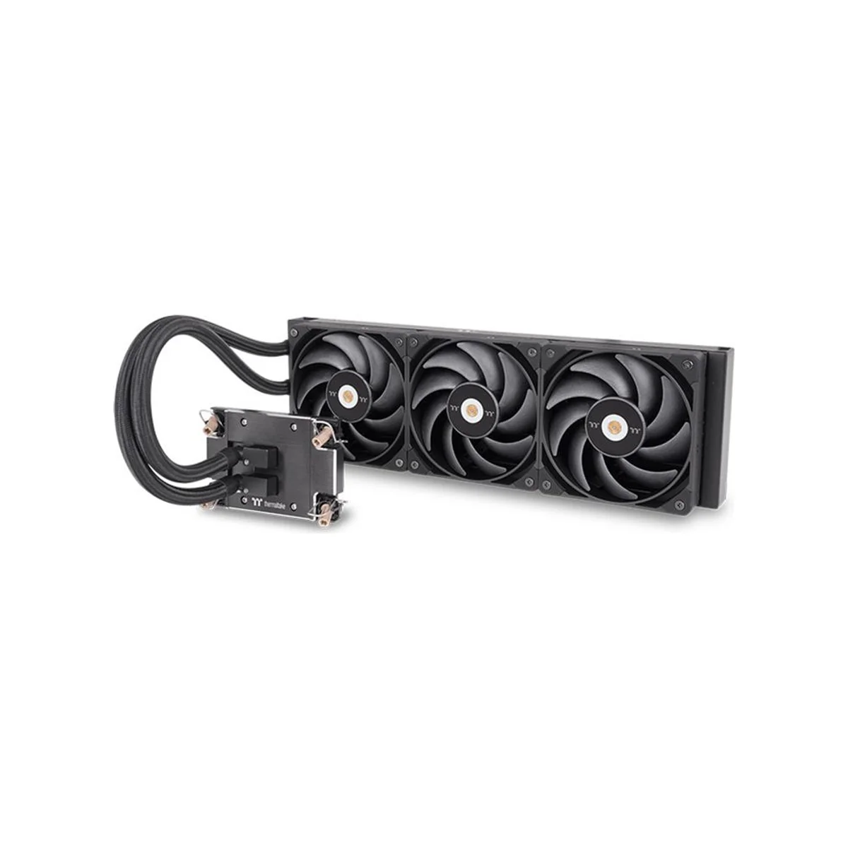 THERMALTAKE AW420 AIO 420mm Liquid CPU Cooler - Black - CL-W445-PL14BL-A