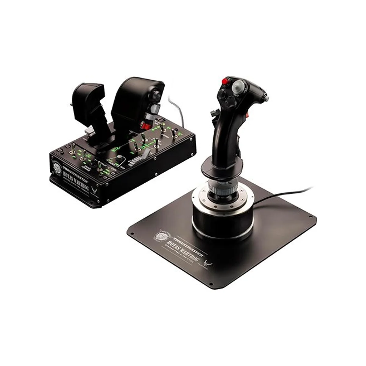 Thrustmaster HOTAS Warthog Flight Stick and Throttle Joystick - Black - USB, Programmable, Replica - TM-JSTK-WARTHOG view 4