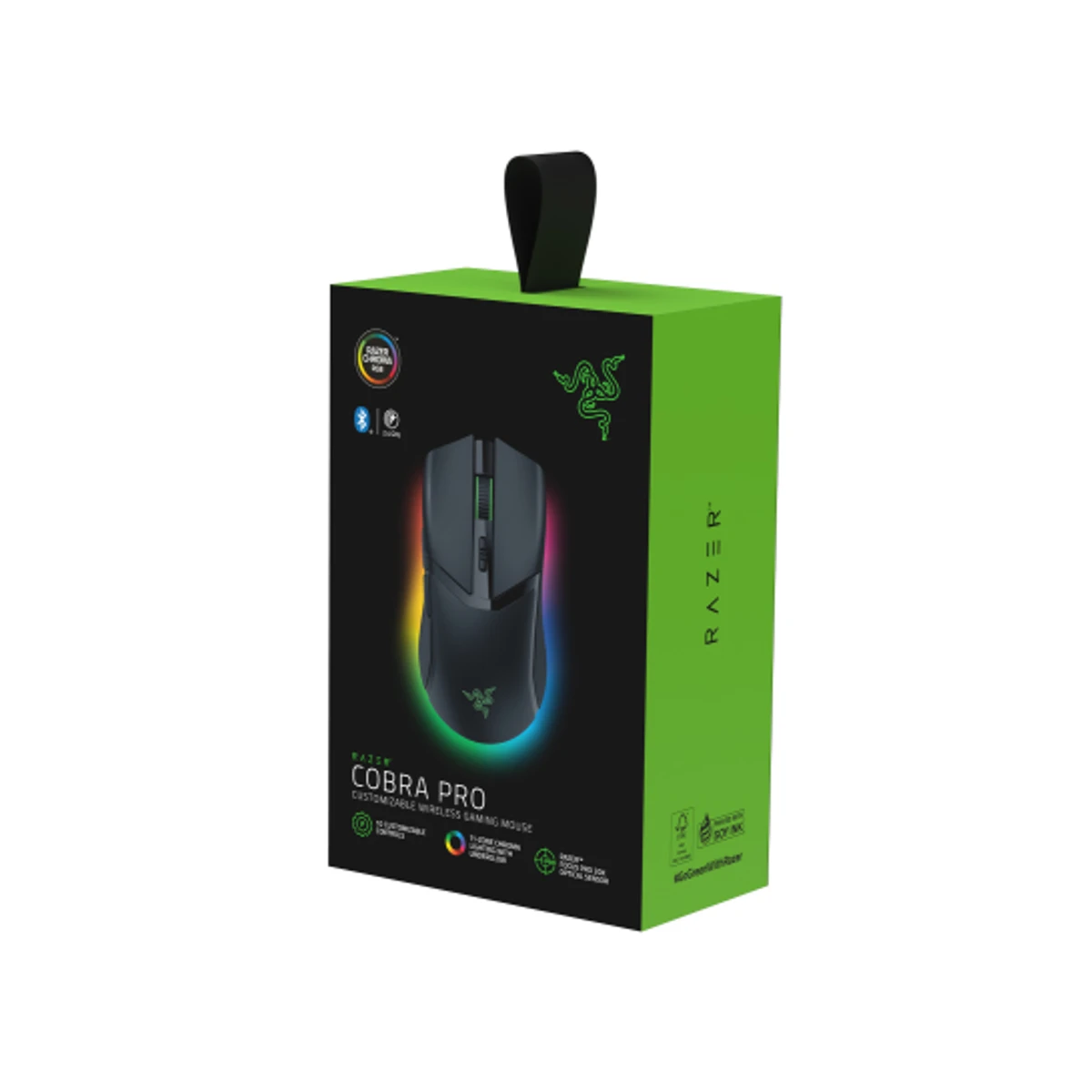 Razer Cobra Pro Lightweight Optical RGB Wireless Gaming Mouse - RZ01-04660100-R3G1 view 7