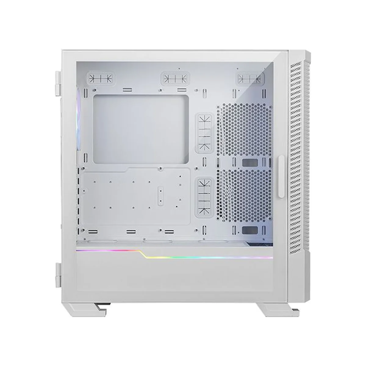 MSI MPG VELOX 100R Tempered Glass Mid-Tower Gaming Case - White - 306-7G18W22-809 view 4