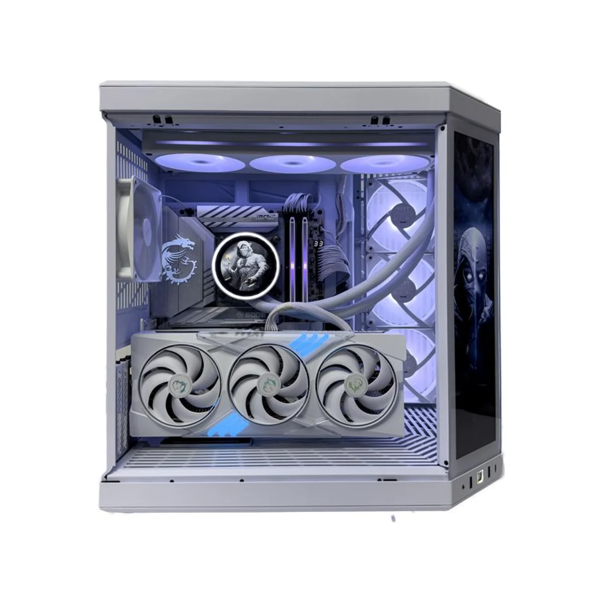 Pearl Gaming PC (Ultra 9 285K, RTX 5080, 64GB DDR5) - Pearl_Gaming_PC view 2