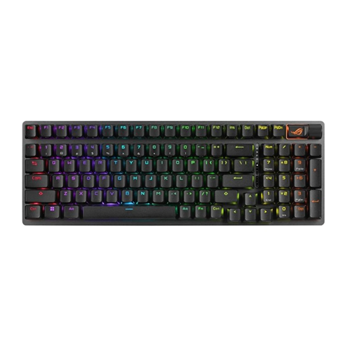 ASUS ROG Strix Scope II 96 Mechanical Switches Wireless Gaming Keyboard - Black | 90MP037A-BKUA01 view 3
