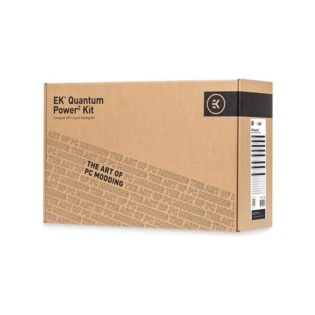 EKWB EK-Quantum Power² P360 Intel LGA1700 Soft Tube Liquid Cooling Kit - Nickel Plexi, D-RGB - 3831109904930 view 3
