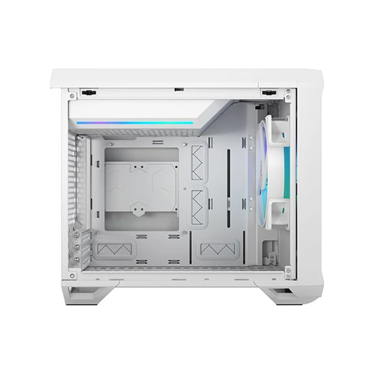 Fractal Torrent Nano Tempered Glass RGB Mini-ITX Gaming Case - White - FD-C-TOR1N-05 view 5