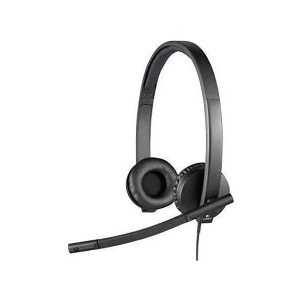 Logitech H570e USB Stereo Headset - On-Ear, Noise-Cancelling Microphone, Stereo Audio - 981-000575 view 3
