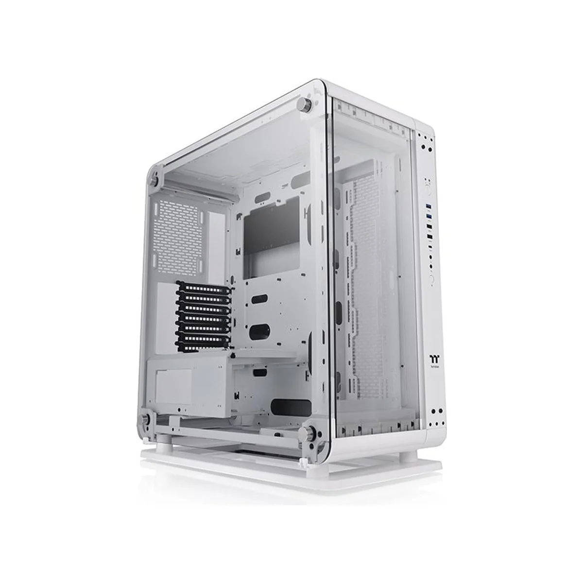 Thermaltake Core P6 Mid Tower CEB Tempered Glass ATX Gaming Case - Snow - CA-1V2-00M6WN-00-1