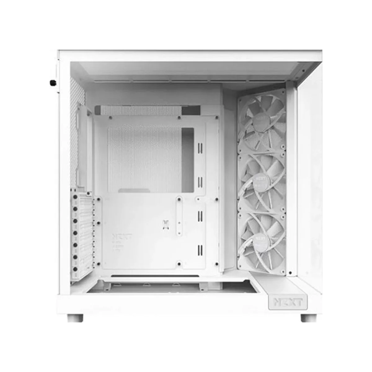 NZXT H6 Flow ATX Mid Tower Gaming Case – White - CC-H61FW-01 view 2