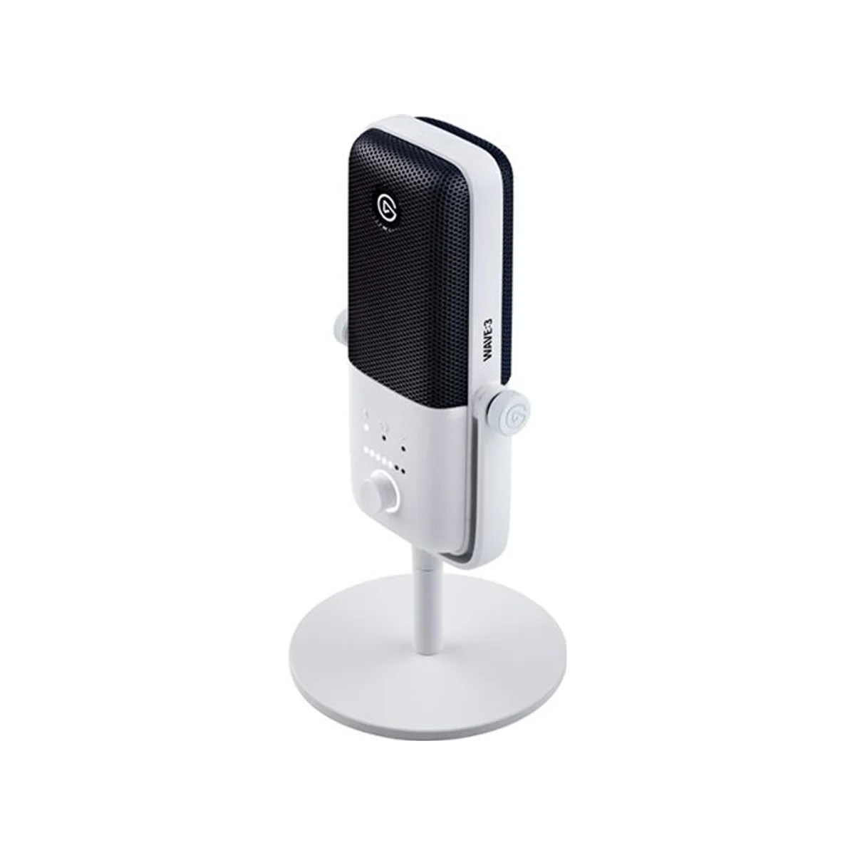 ELGATO Wave 3 USB White Edition Microphone (Studio Recording, Podcast, Web-Streaming) - 10MAB9911 view 2