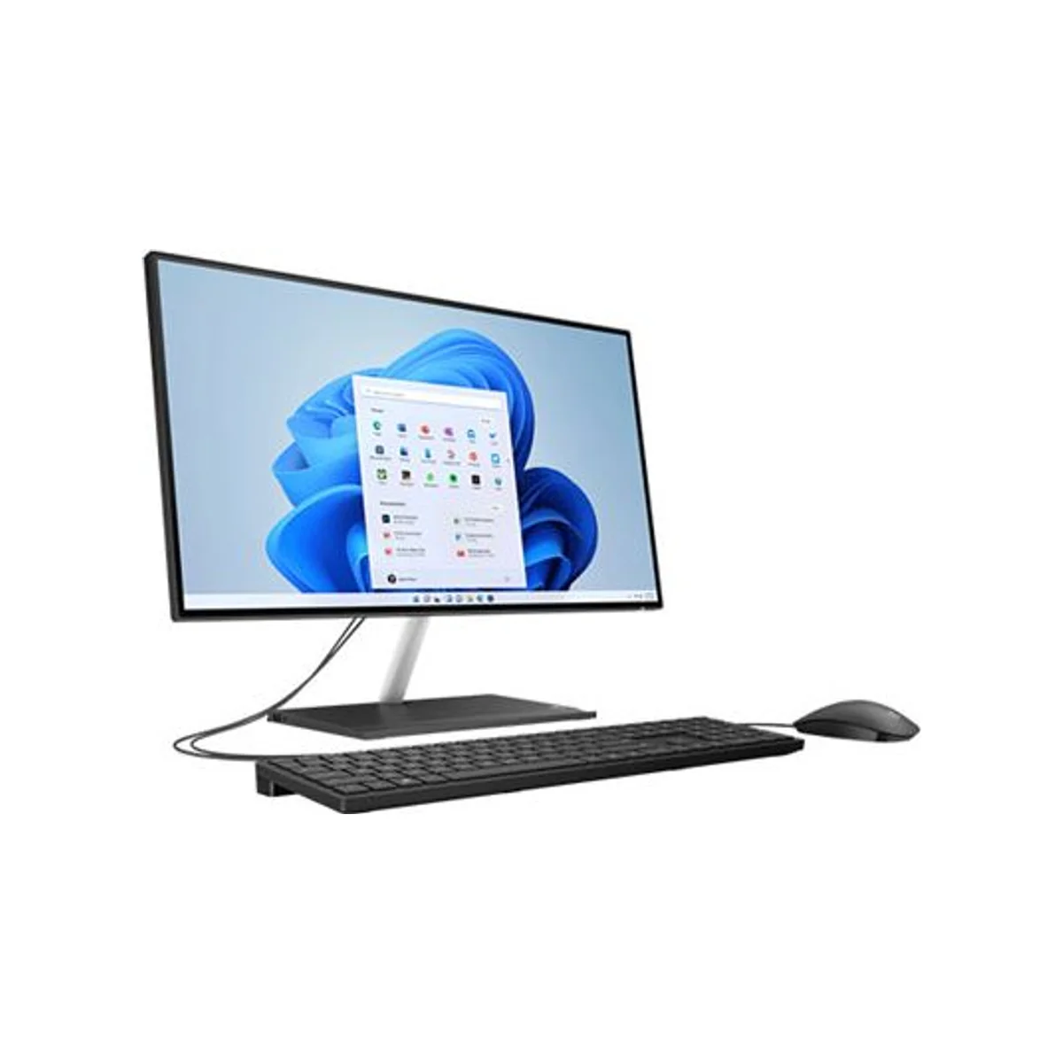 HP AIO 24 CB1004 Desktop (Black, i3-1215U, 4GB RAM, 256GB SSD, 23.8" FHD) - 6J7E8EA#ABV view 3