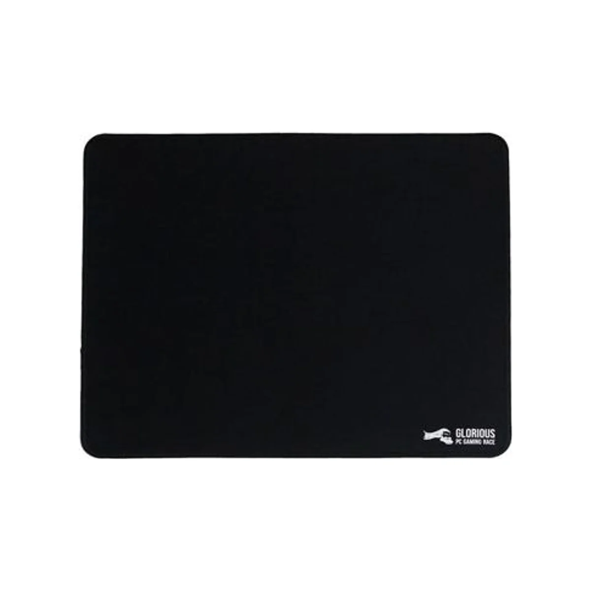 GLORIOUS Large Gaming Mouse Mat (Black, 11"x13", 2mm Thick, Stitched Edges) - G-L
