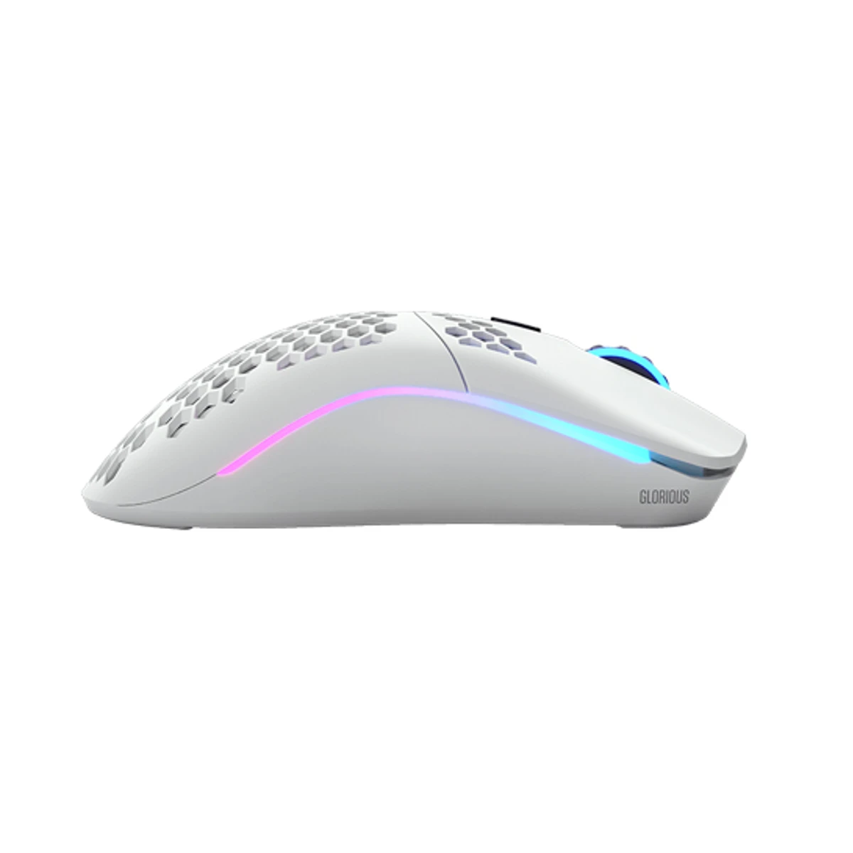 GLORIOUS Model O Wireless Gaming Mouse - Matte White (BAMF Sensor, No-Lag Wireless, 69g Lightweight) - GLO-MS-OWMW view 4