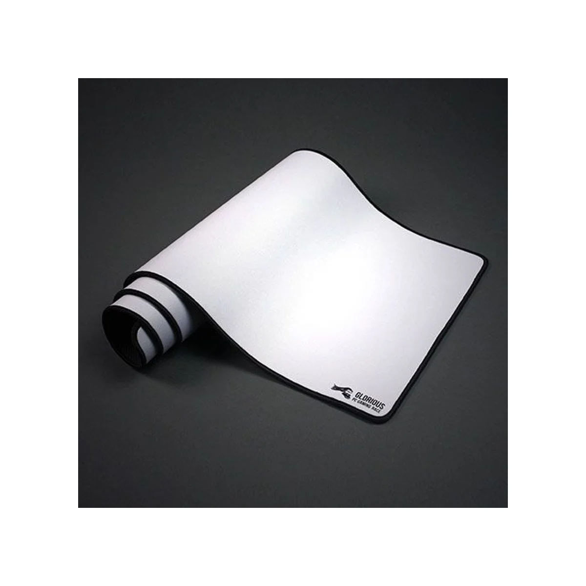 GLORIOUS EXTENDED 11"x36" Gaming Mouse Pad / Mat - White - GW-E view 3