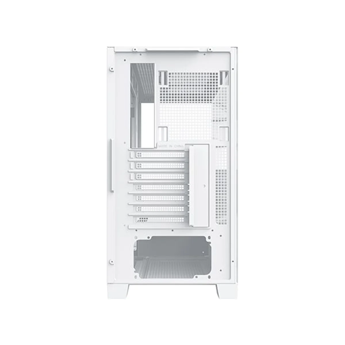 Xigmatek Endorphin Ultra Arctic Tempered Glass RGB Mid-Tower Gaming Case - White - EN41334 view 5