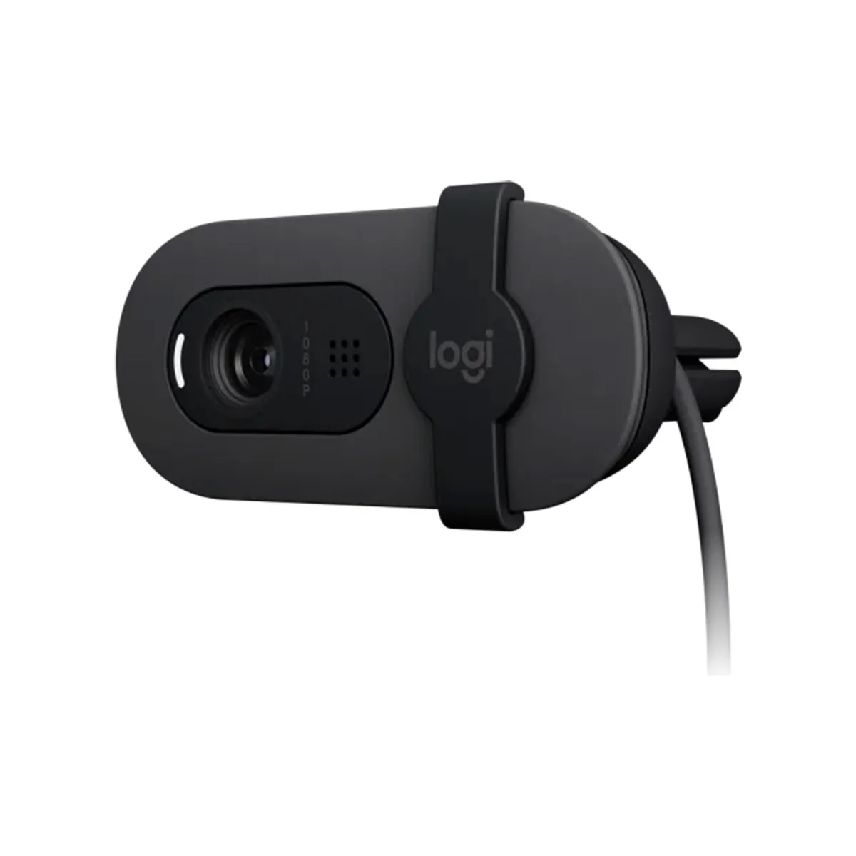Logitech Brio 100 Full HD Webcam - Graphite (1080p, 2MP, Privacy Shutter, USB-A) - 960-001585 view 3