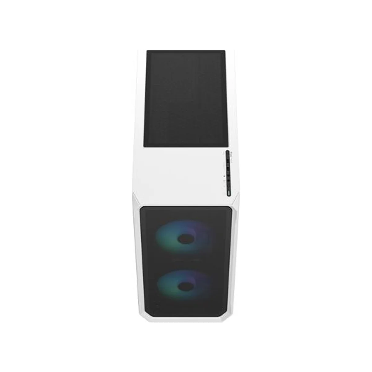 Fractal Focus 2 Clear Tint Tempered Glass RGB ATX Gaming Case - White - FD-C-FOC2A-04 view 3
