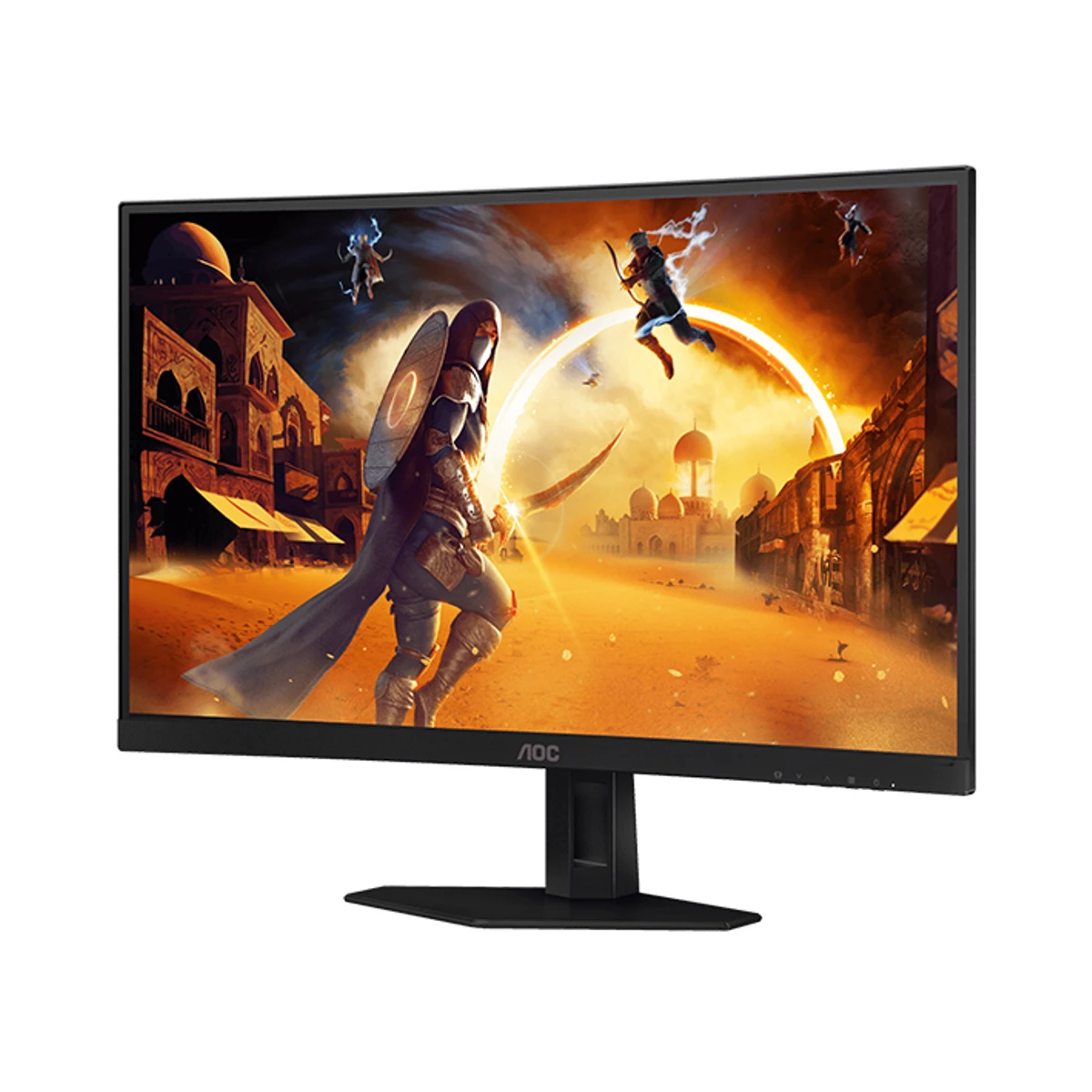 AOC C27G4ZE FHD 27inch VA 280Hz 0.3ms Curved Gaming Monitor (Black & Red) - C27G4ZE view 9