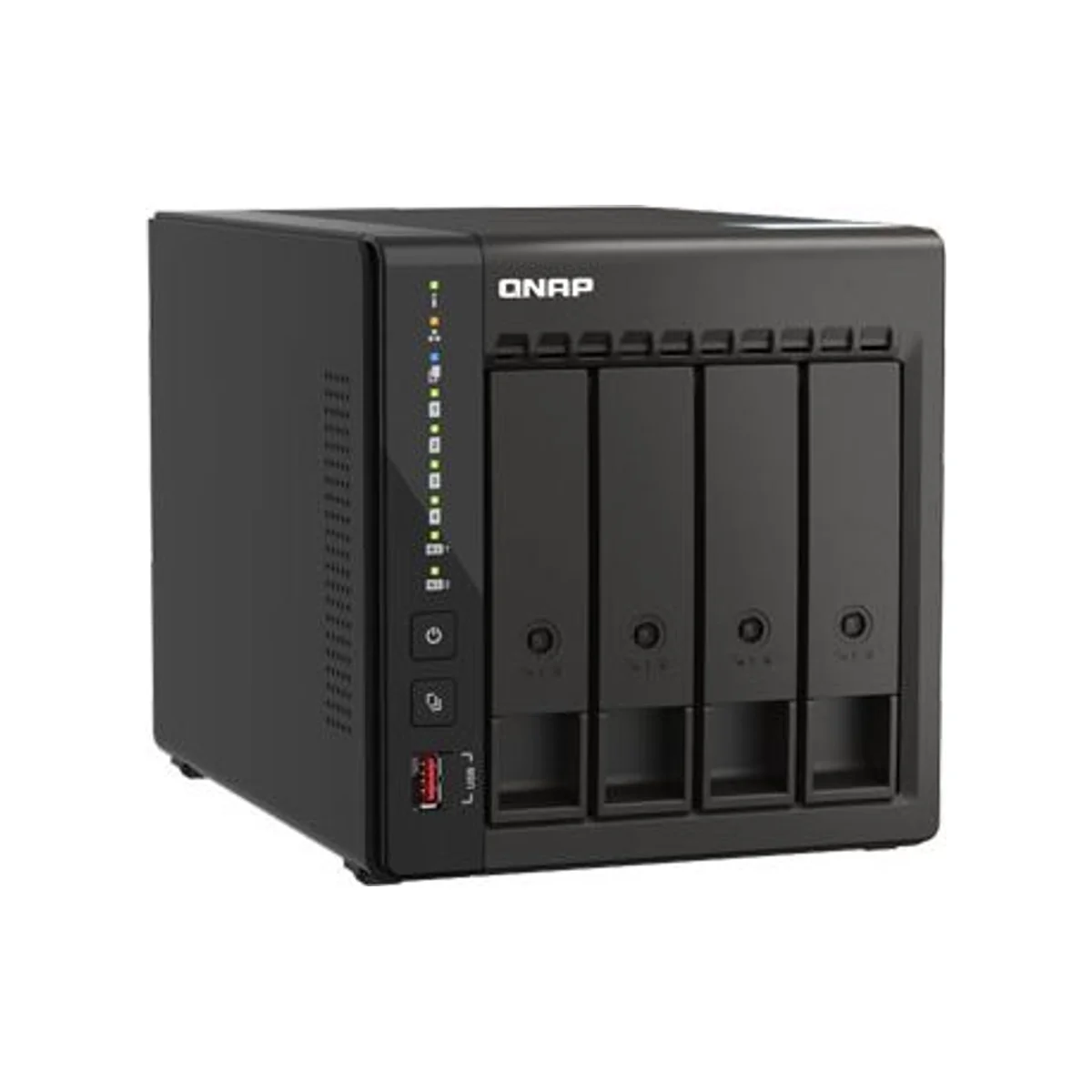 QNAP TS-453E NAS BOX (Intel Celeron J6412, 8GB RAM, Dual 2.5GbE) - TS-453E-8G view 5