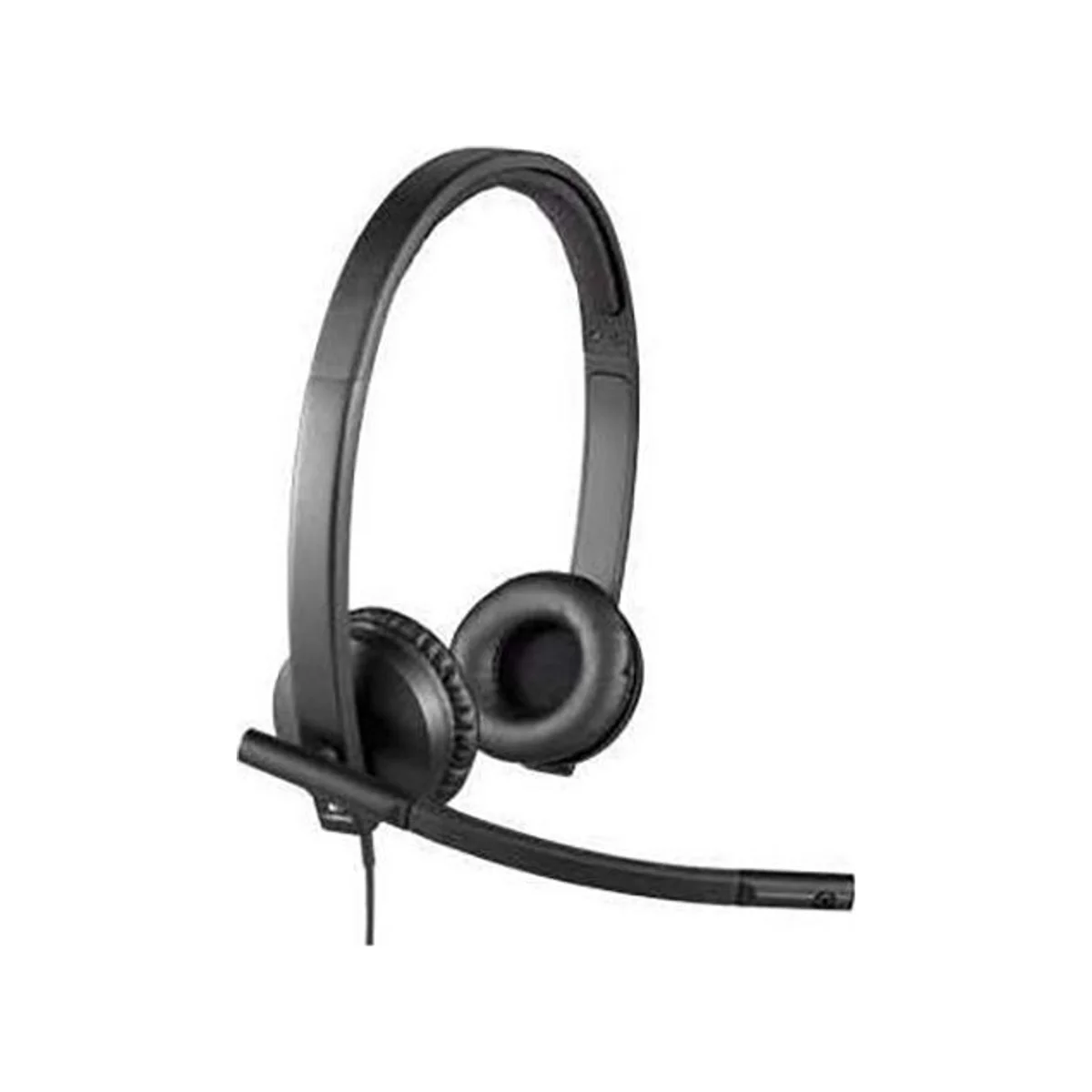 Logitech H570e USB Stereo Headset - On-Ear, Noise-Cancelling Microphone, Stereo Audio - 981-000575 view 2