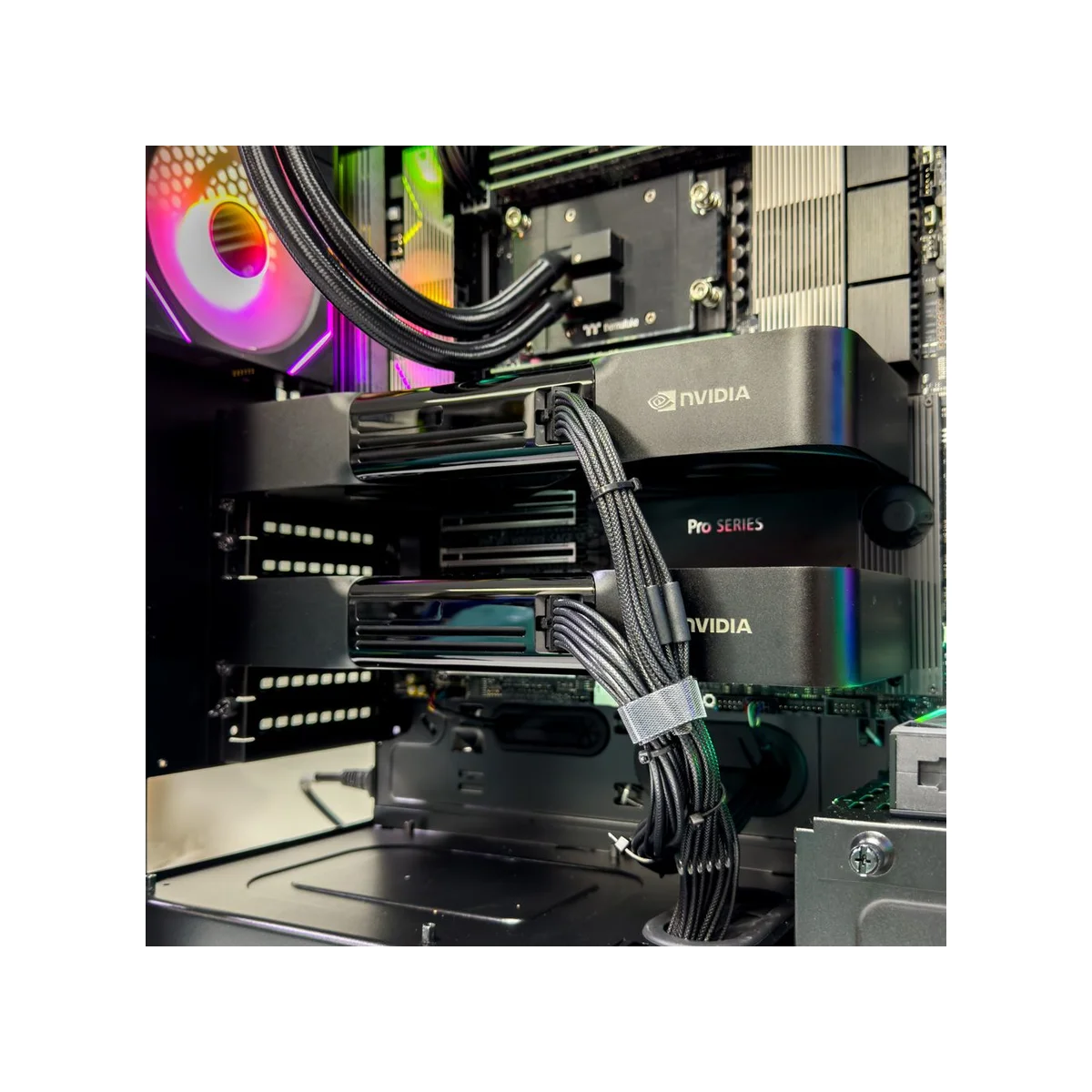 Hyperion AI Workstation (Threadripper Pro 9995WX, 512GB DDR5, 2x RTX PRO 6000 96GB) - Hyperion_AI_Workstation view 8