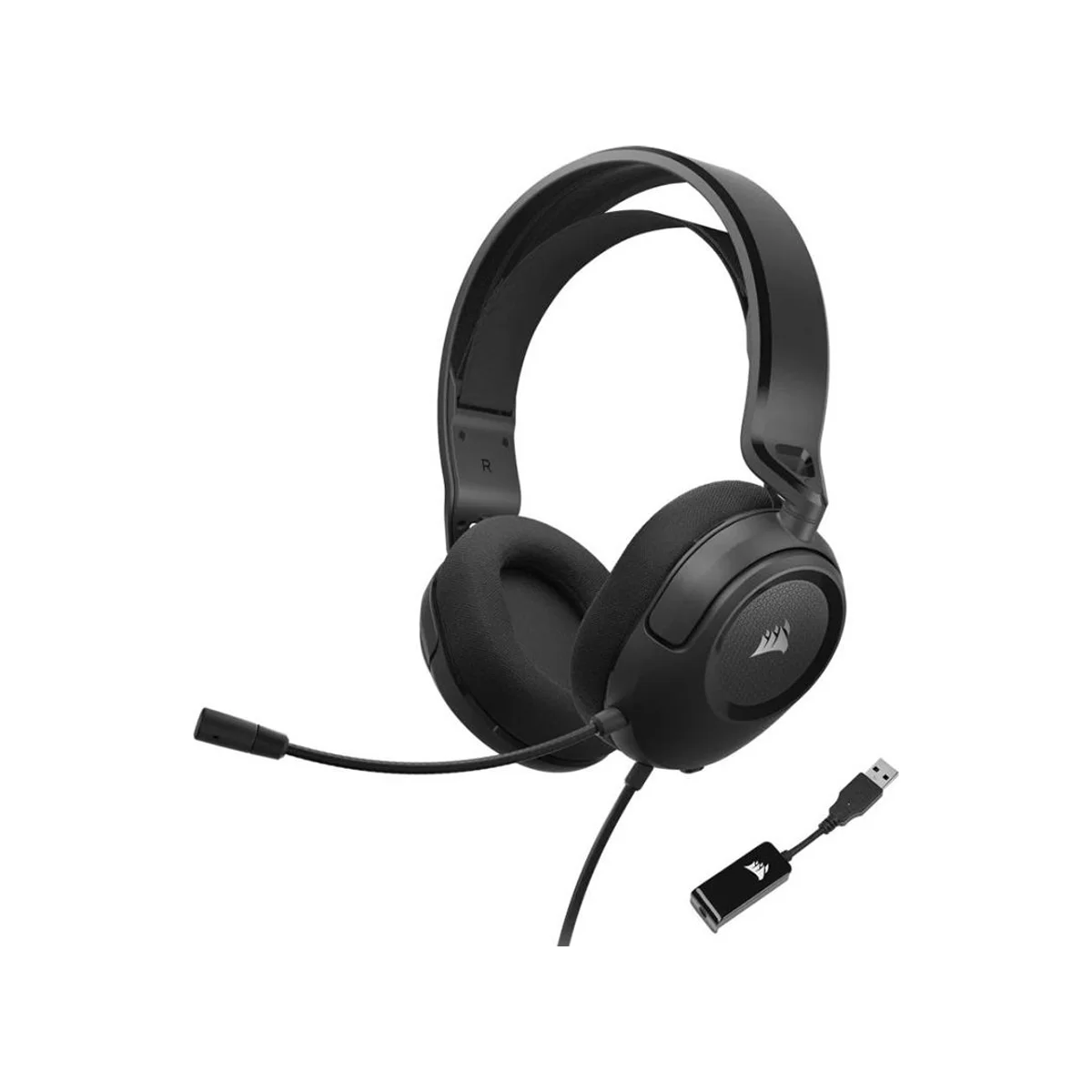 Corsair HARPOON RGB PRO 4 in 1 K55 Core, Harpoon Pro, MM100, HS35 Gaming Bundle - Black - CH-9226F65-NA view 2