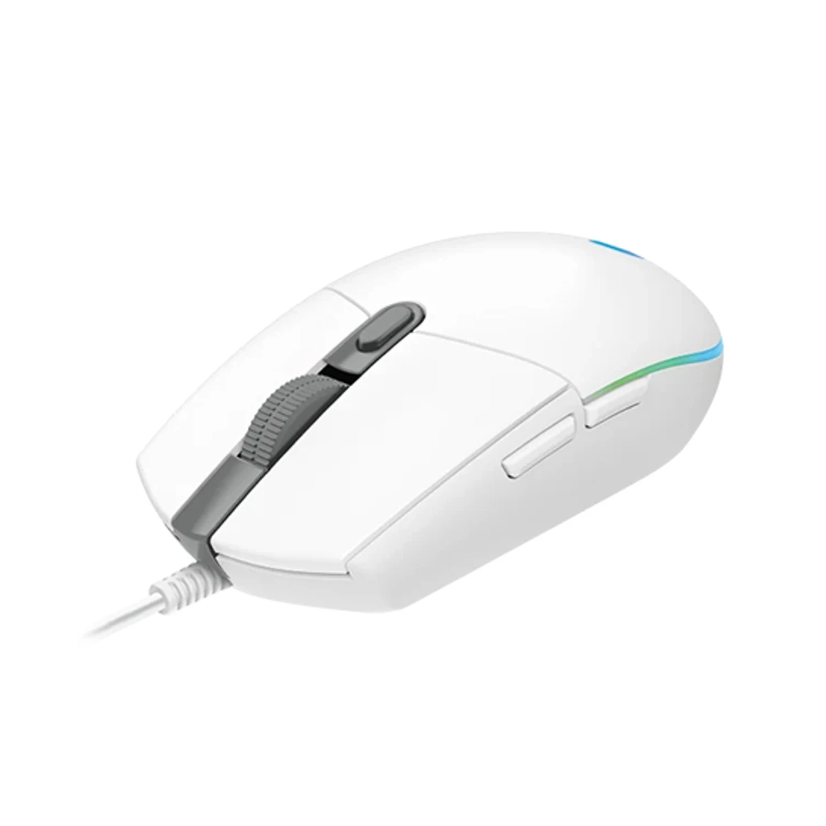 Logitech G Wired Gaming Mouse - White (8000 DPI, 6 Buttons, RGB) - 910-005797 view 4