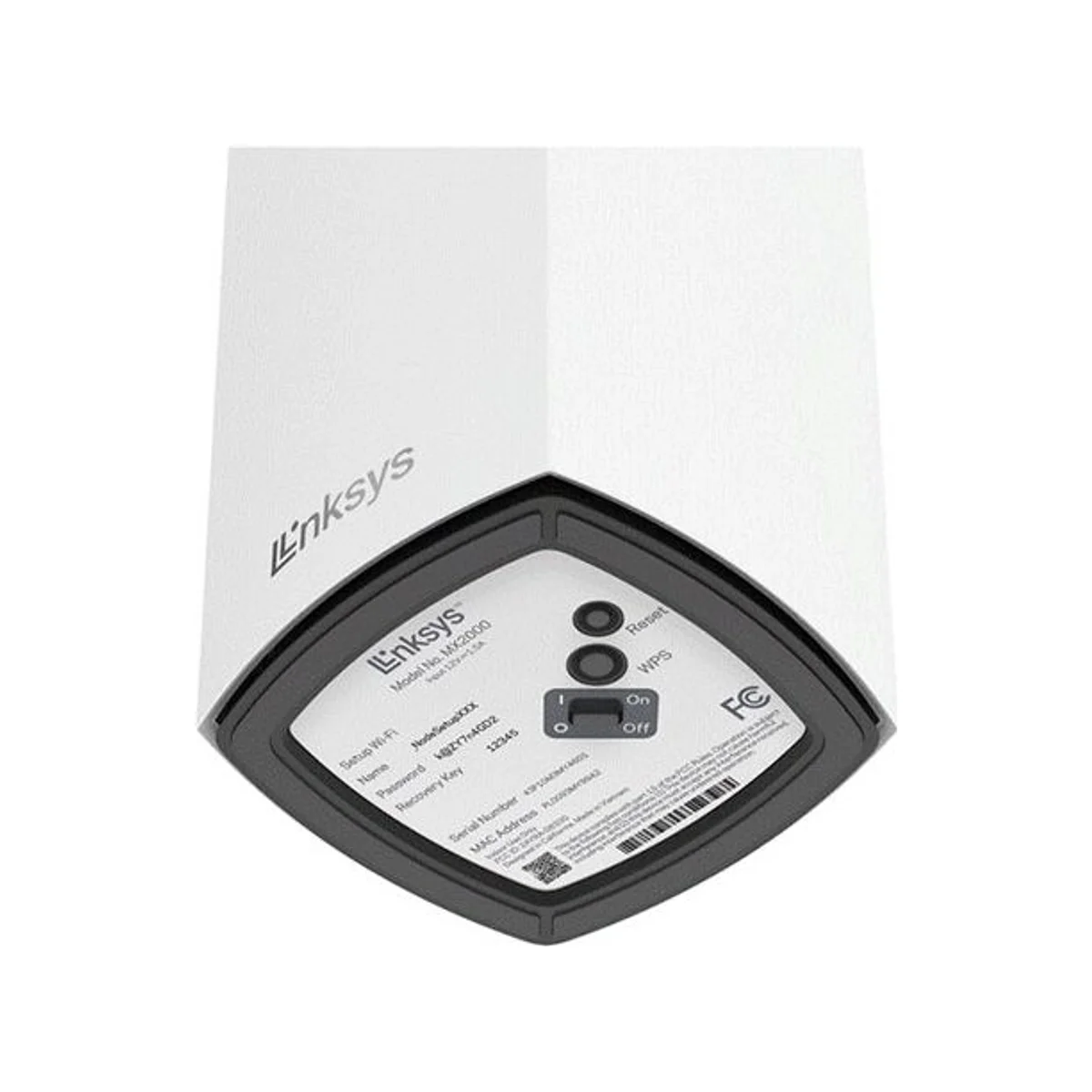 Linksys Atlas 6 Mesh WiFi Dual Band MX2003-ME (AX3000, Up to 3.0 Gbps, Large Homes) - MX2003-ME view 2