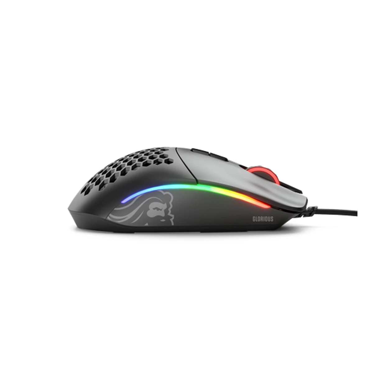 Glorious Model I Gaming Mouse - Matte Black (Lightweight, Ergonomic, 9 Programmable Buttons) - GLO-MS-I-MB view 4