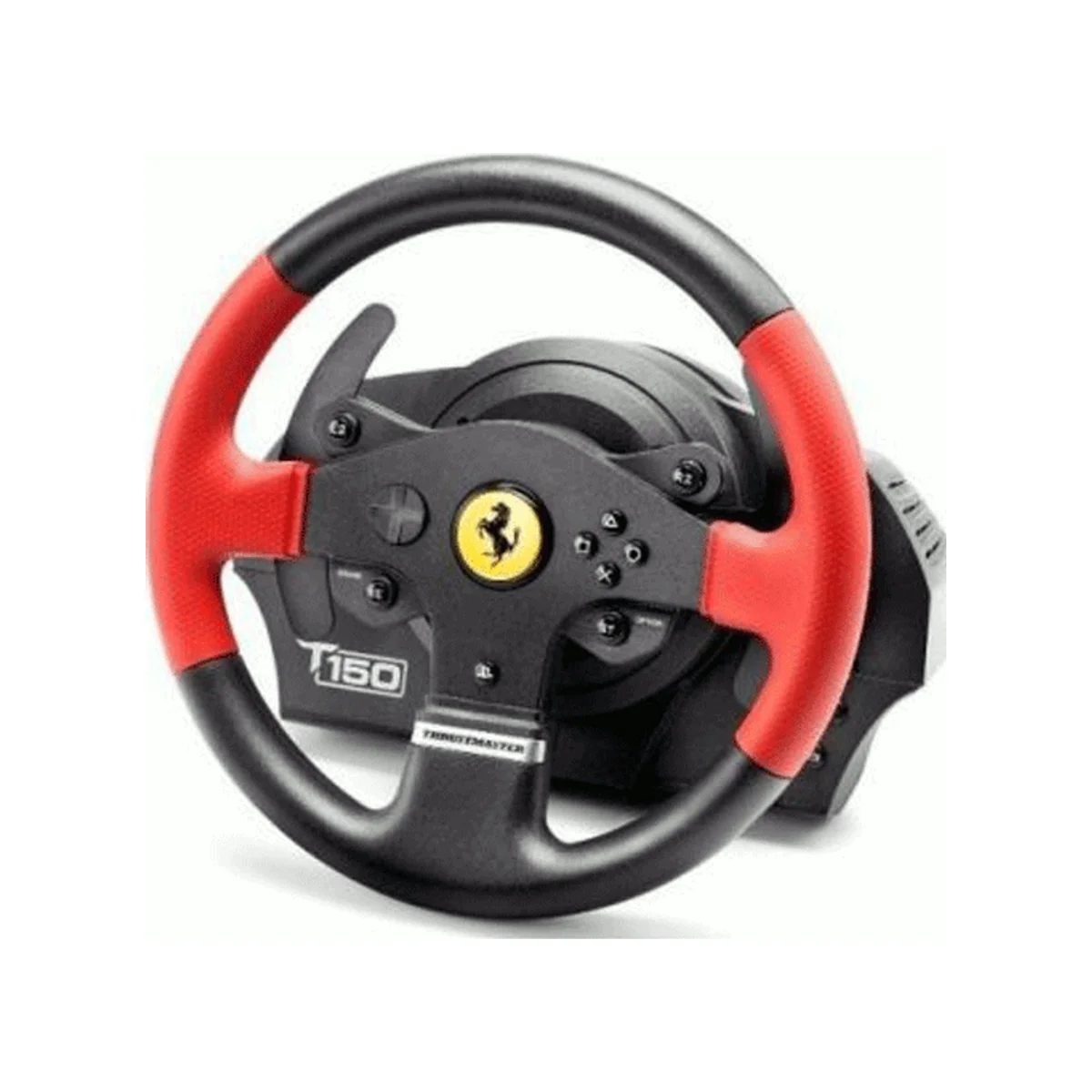 Thrustmaster T150 Ferrari Force Feedback Wheel Racing Wheel (28cm Diameter, PS4/PS3/PC, Red) - TM-WHL-T150FRARI-FFB view 3