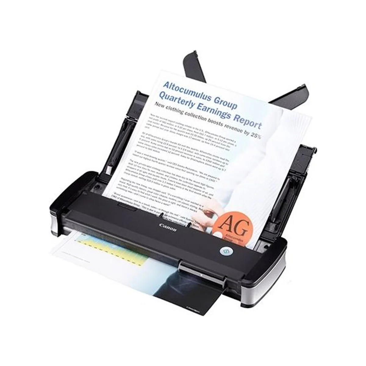 Canon imageFORMULA P-215II Scan-tini Personal Document Scanner (Up to 600 dpi, 15 ppm B&W, Duplex Scanning, USB 3.0) - P-215II view 2
