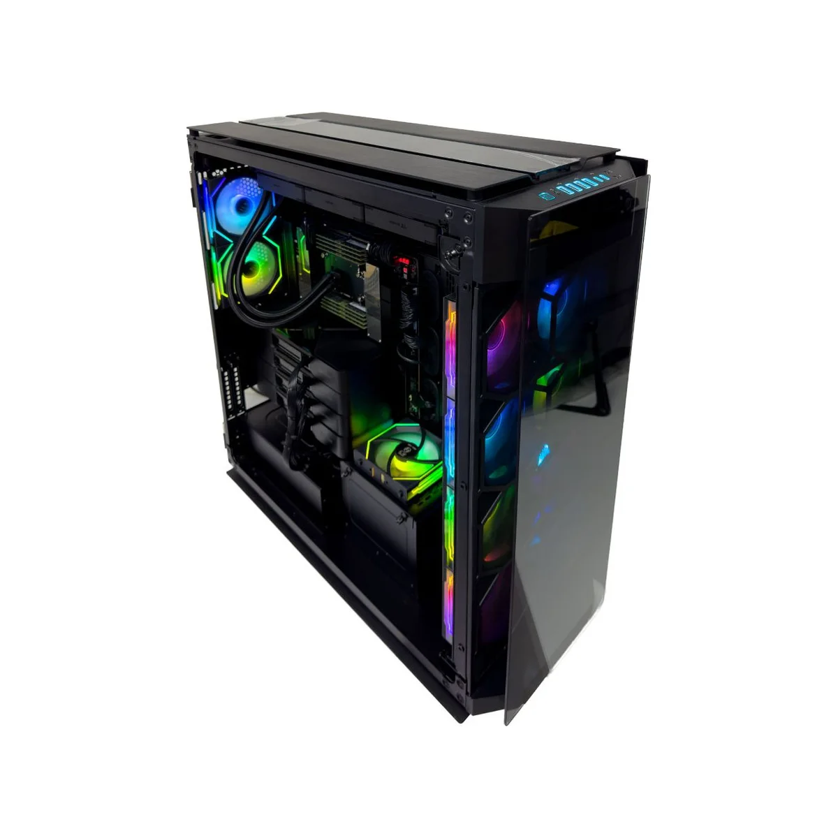 Titanic AI Workstation (Threadripper Pro 9995WX, 512GB DDR5 RAM, 4x RTX PRO 6000 96GB GPU) - Titanic_AI_Workstation view 4