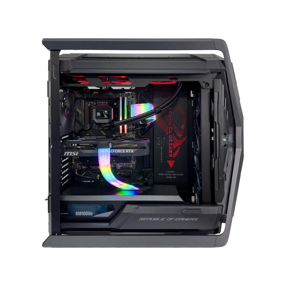 Yule Titan Gaming PC (Core i9-14900K, 32GB DDR5 RAM, RTX 5080 16GB GPU) - Gaming_PC_Yule_Titan view 3