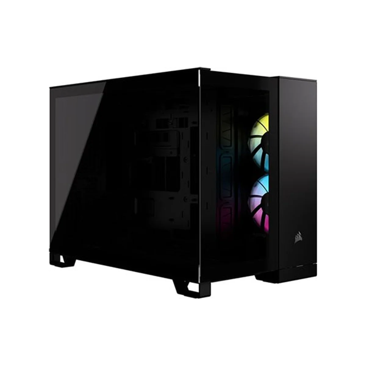 Corsair 2500X RGB Dual-chamber Micro ATX Gaming Case - Black - CC-9011267-WW
