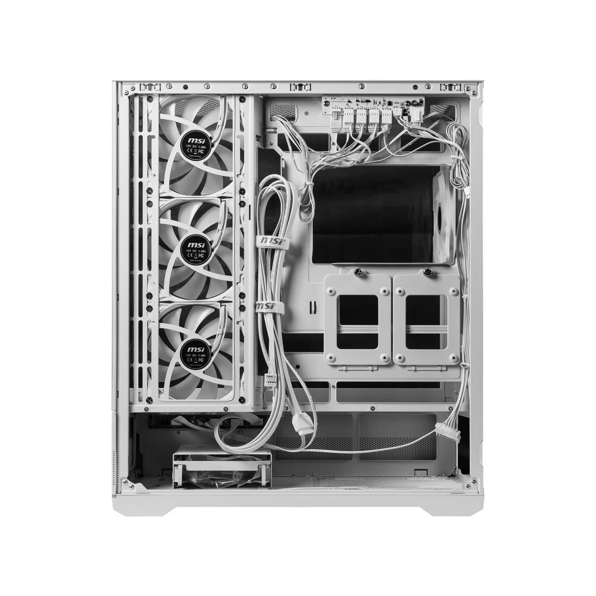 MSI MAG PANO 110R PZ ARGB Mid-Tower Gaming Case - White - 306-7G28W21-JA4 view 4
