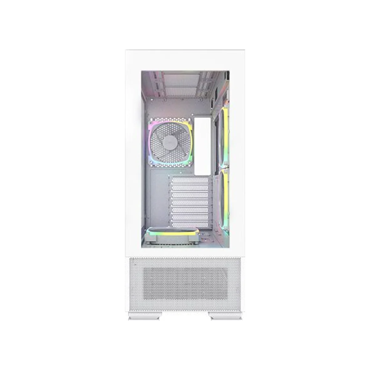 Montech Sky Two Airflow Mid-Tower Gaming Case - White - M-SKY-TWO-W view 2