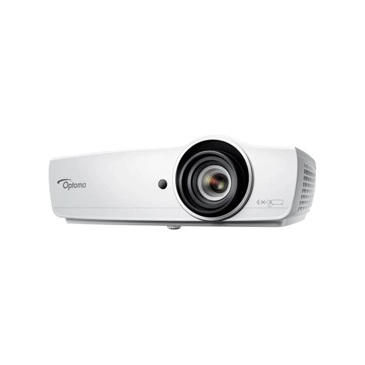 Optoma Full HD 1080p 3D DLP Portable Projector - White (5000 ANSI Lumens, 20,000:1 Contrast, 1.5x Zoom) - EH470