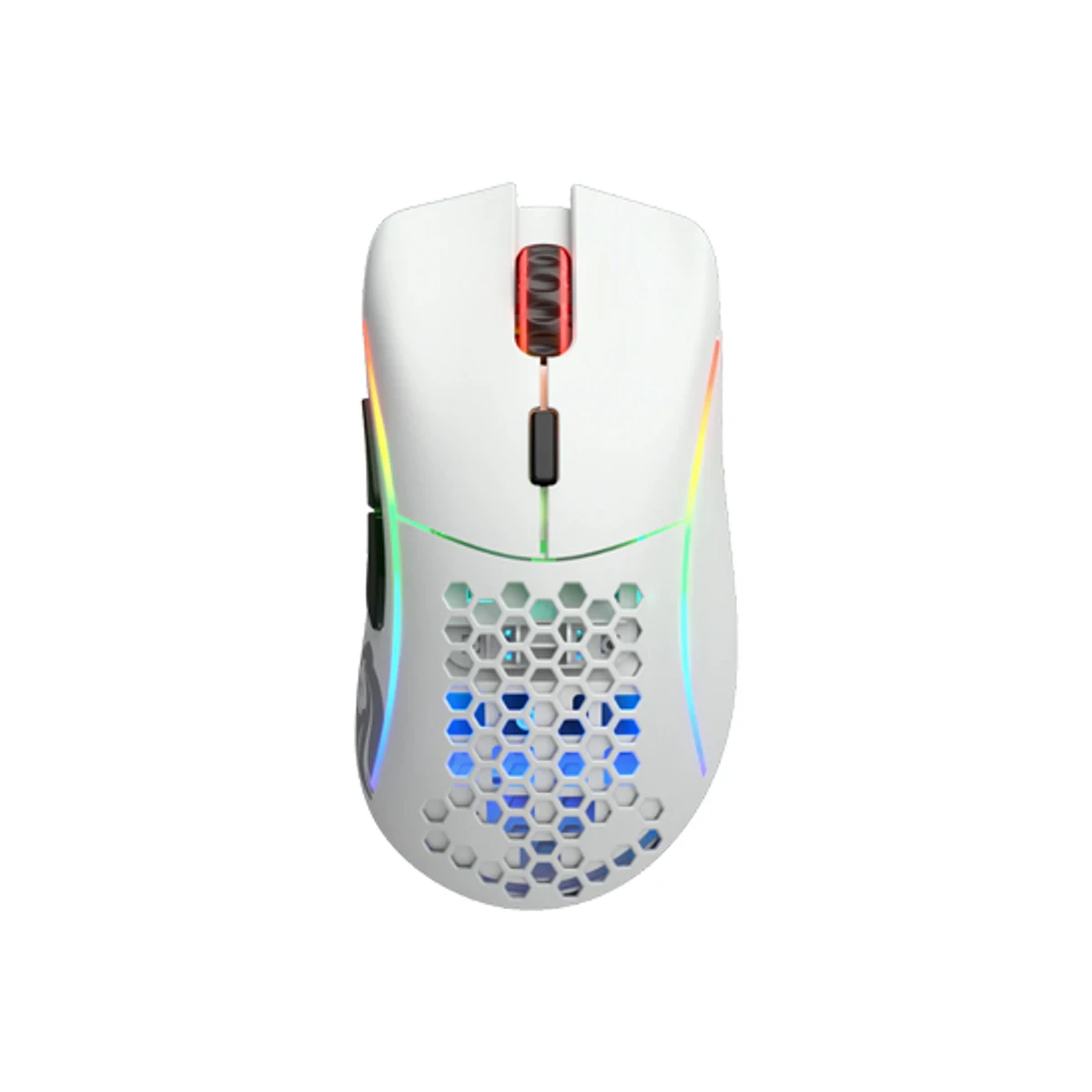 Glorious Model D Wireless Gaming Mouse - Matte White (69g, BAMF Sensor, 71hr Battery) - GLO-MS-DW-MW