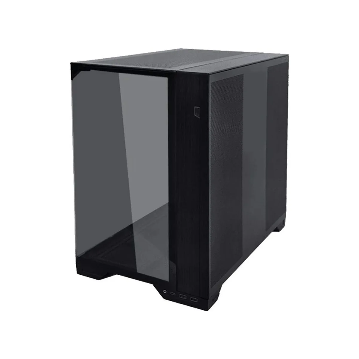 Lian Li O11 Compact Tempered Glass Dual-chamber Vision ATX Gaming Case - Black - O11VPX view 4