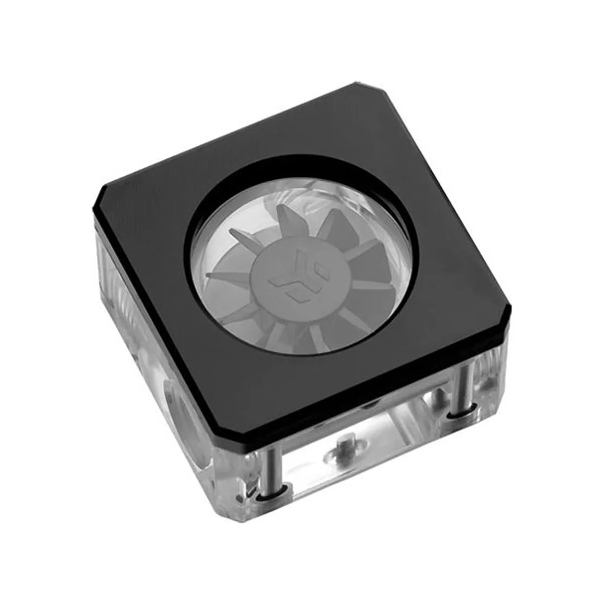 EKWB EK-Quantum Flow Indicator D-RGB – Black (G1/4" Plug, Visual Flow, Addressable RGB) - 3831109827178